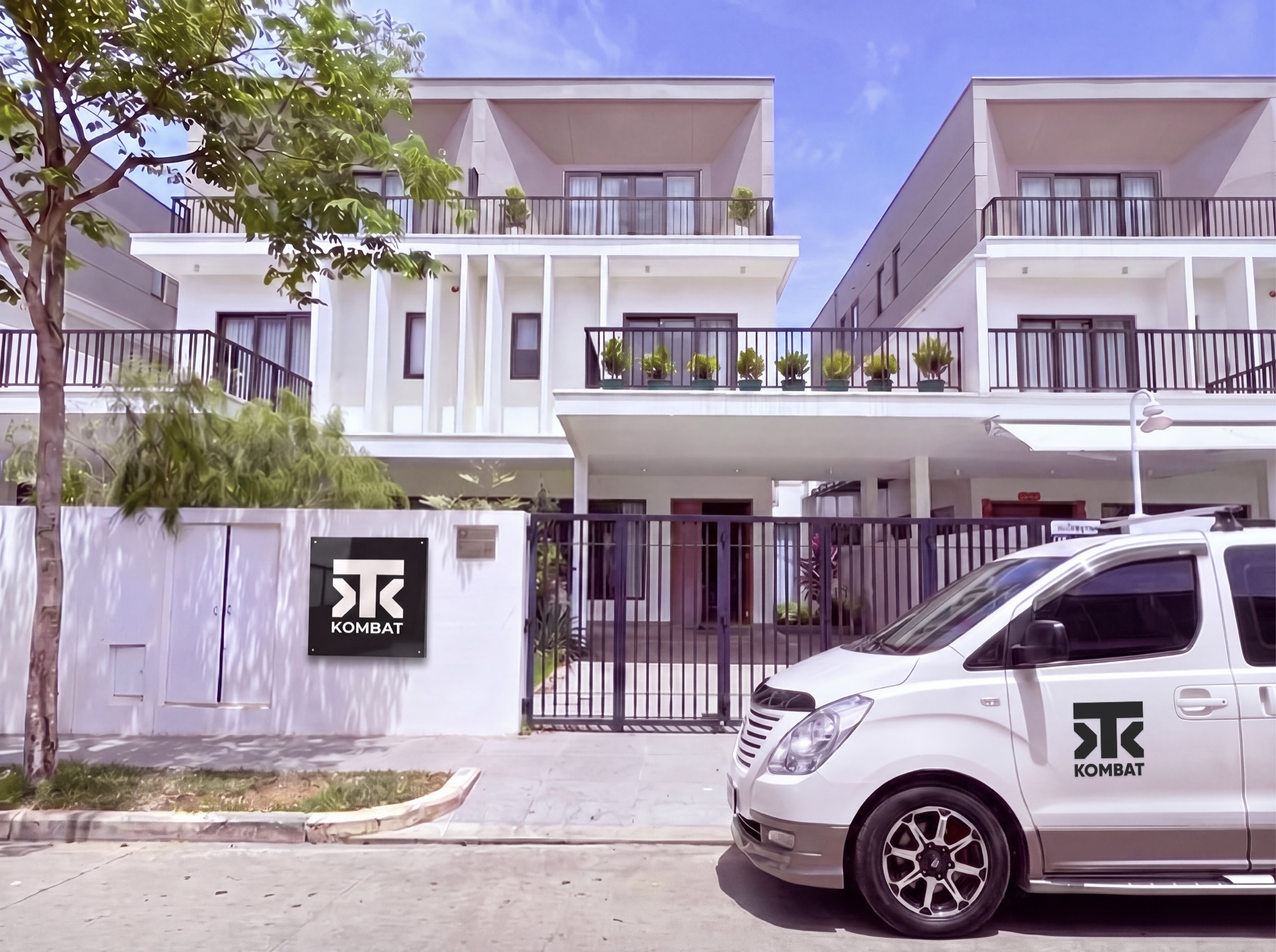 Kombat House from the street